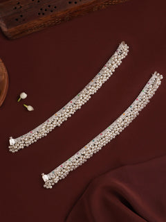 Kushbu Kothu Salanga Silver Anklet