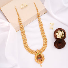 Traditional Silver Gold Plated Haram