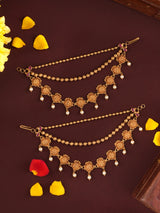 Trendy Floral Pearl Drop Mattal