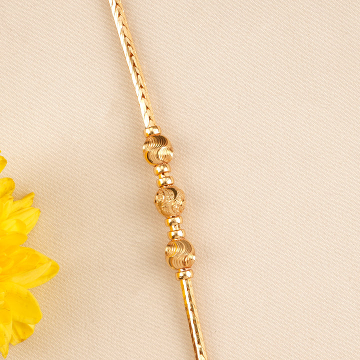 Timeless Round Beads Mugappu Chain