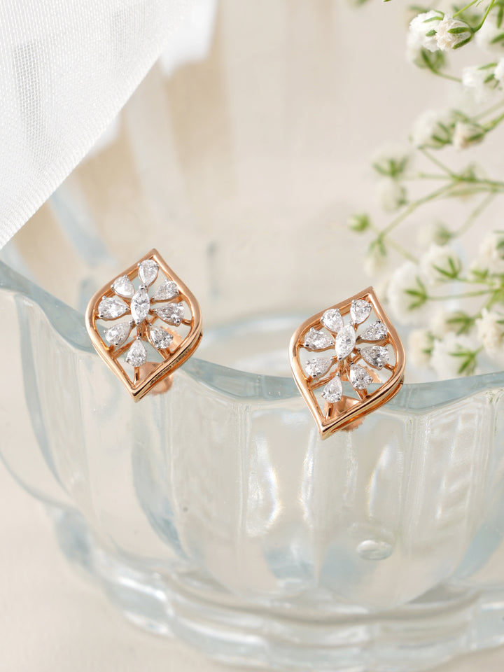 Nathali Style Diamond Earrings