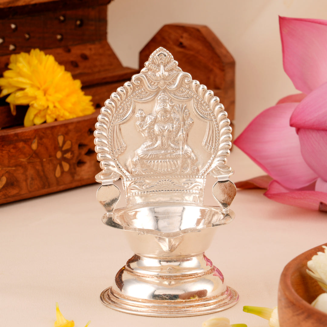 Kamakshi Silver Deepam Vilakku
