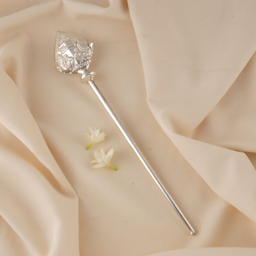 Traditional Silver Murugan Vel