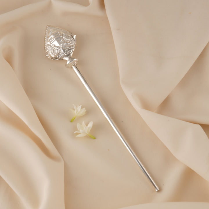 Traditional Silver Murugan Vel