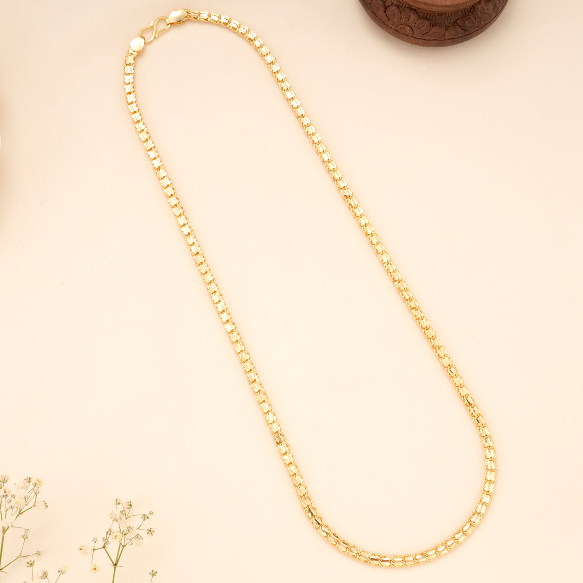 Heritage Brass Gold-Plated Chain