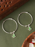 Wooden Horse Charm Baby Bangles
