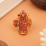 Sacred Lord Balaji Gold Men’s Ring