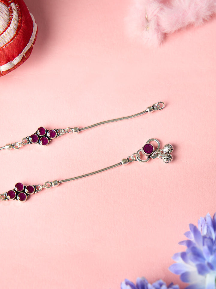 Ruby Wink Baby Antique Anklet