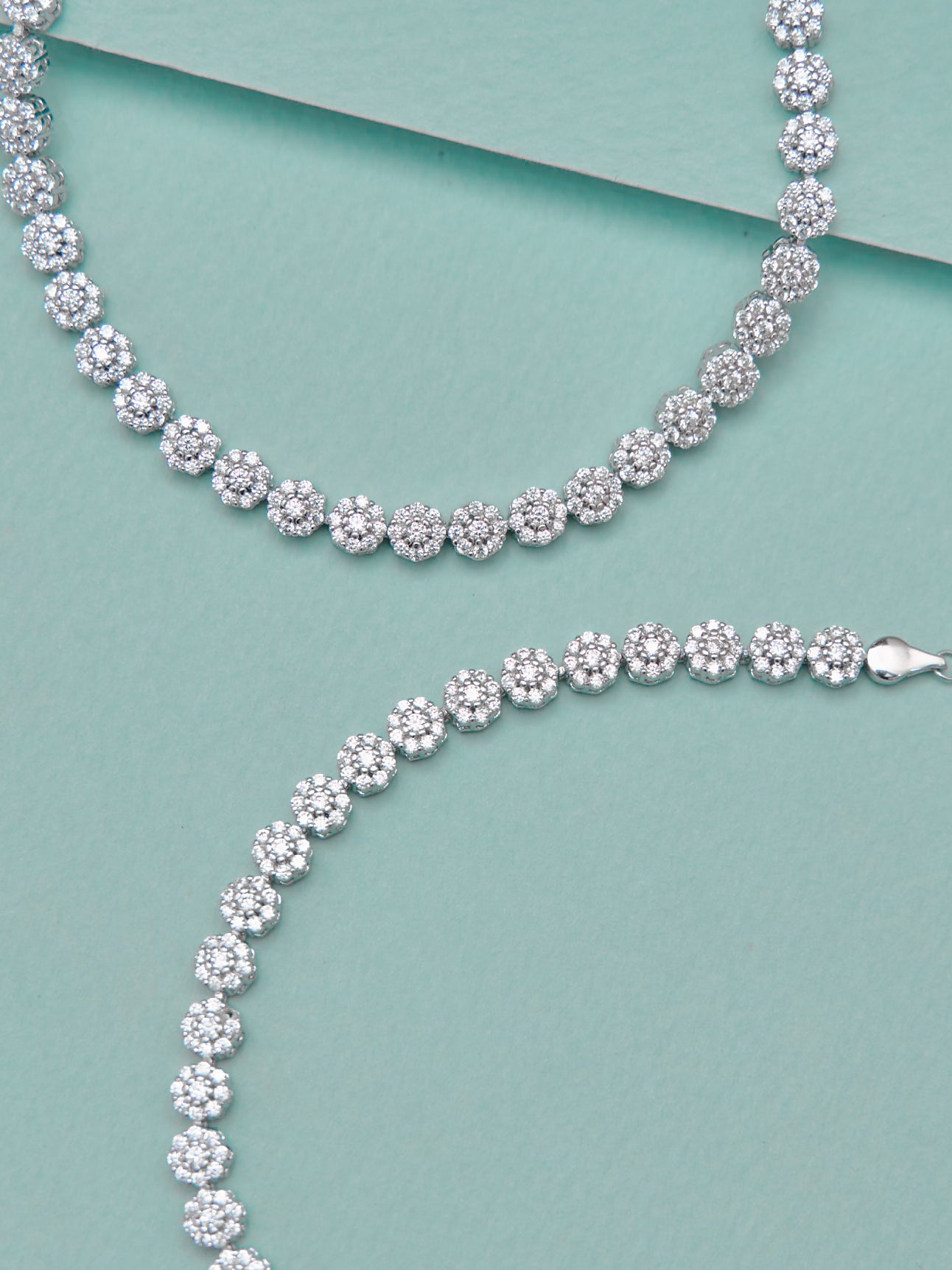 Shining Curve Link Anklet