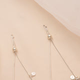 Dumbbells Design Silver Anklet