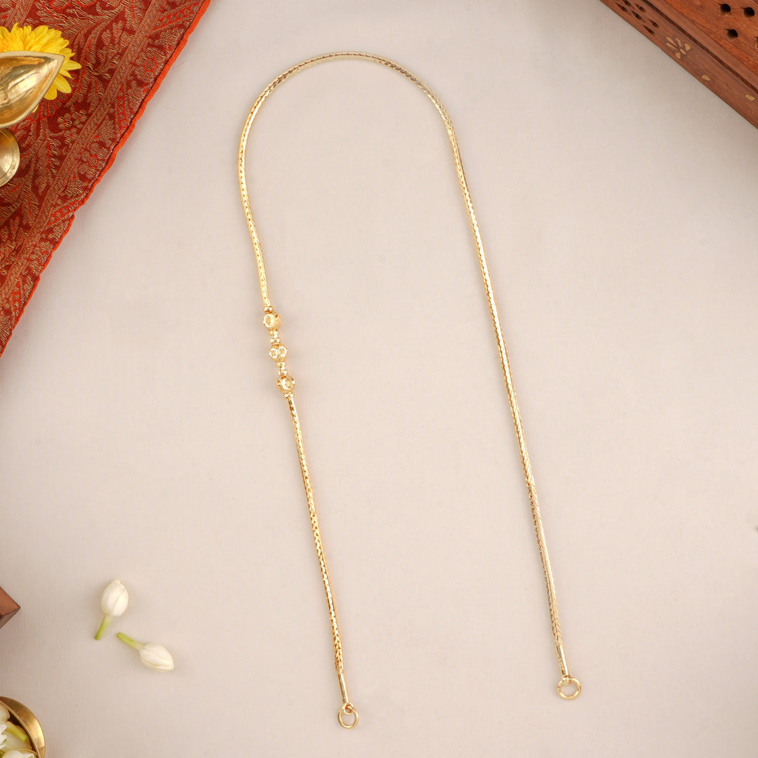 Heritage Style Balls Mugappu Chain