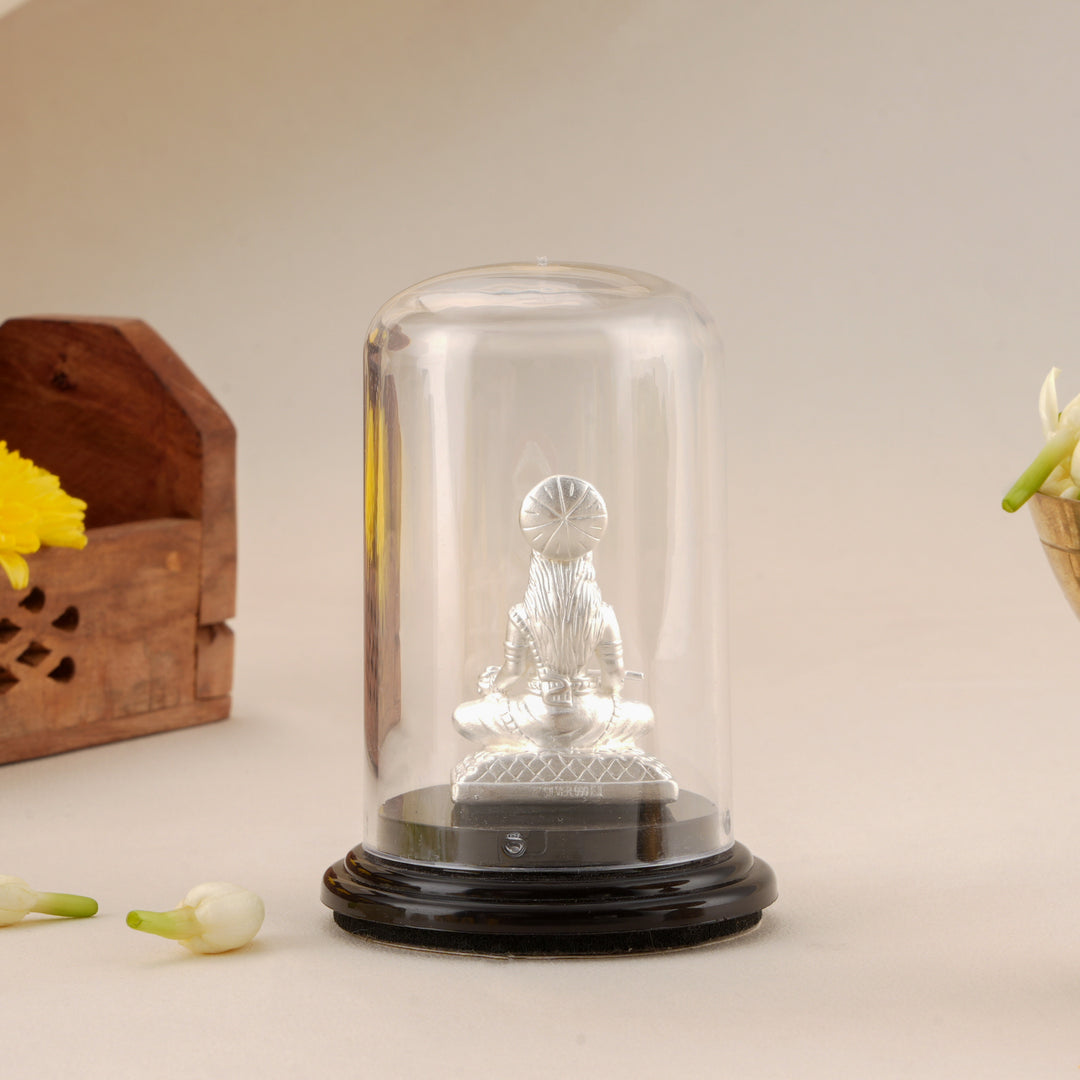 Traditional Annapurna Devi Silver Idol