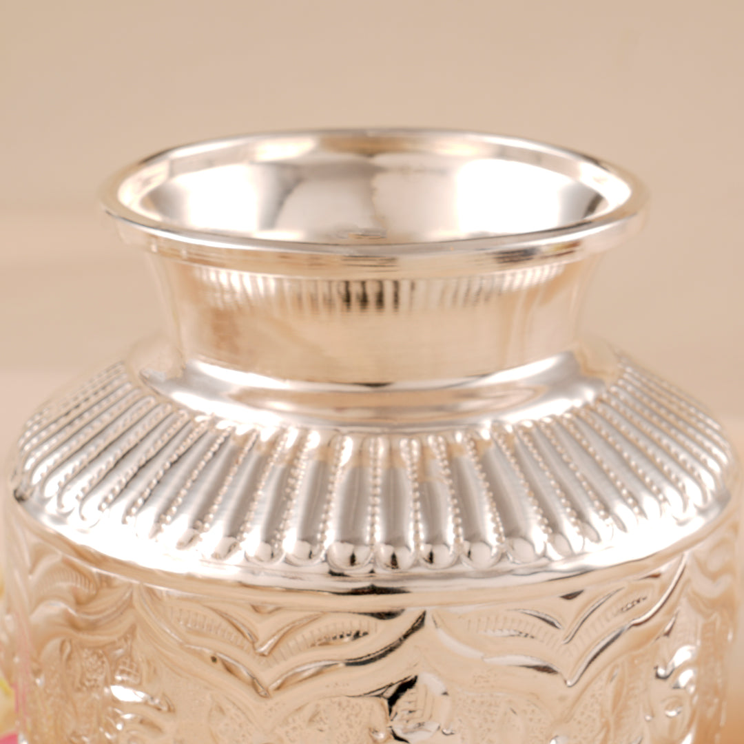 Divine Ashtalakshmi Silver Kalasam