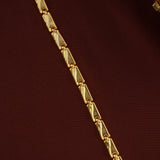 Silver Gold-Plated Kerala Style Bracelet