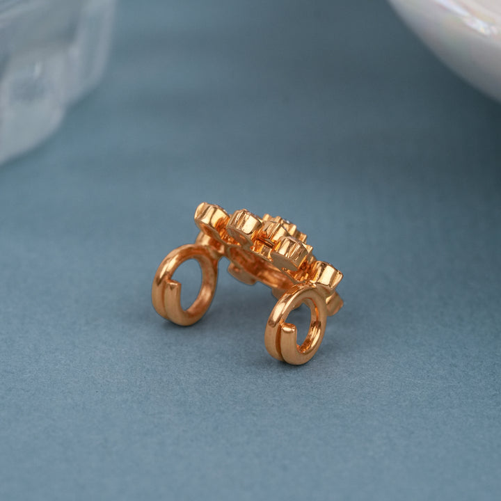 Blossom Sunburst Floral Diamond Mugappu