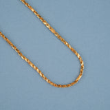 Shining Arrow Link Design Gold Chain