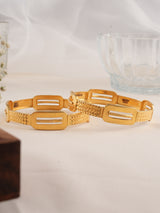Imperial Glowing Gold Bangle