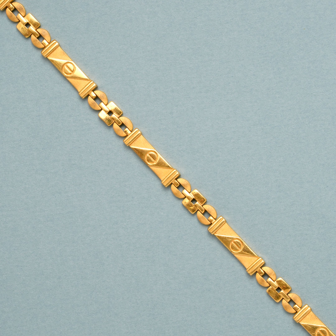 Supreme Nawabi Design Gold Bracelet for Men