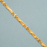Supreme Nawabi Design Gold Bracelet for Men