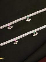 Women's Attigai Muthu Silver Anklet