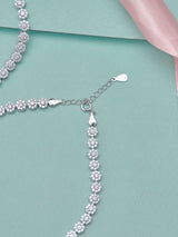 Shining Curve Link Anklet