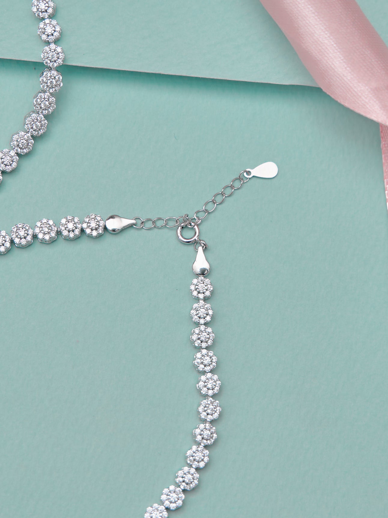 Shining Curve Link Anklet