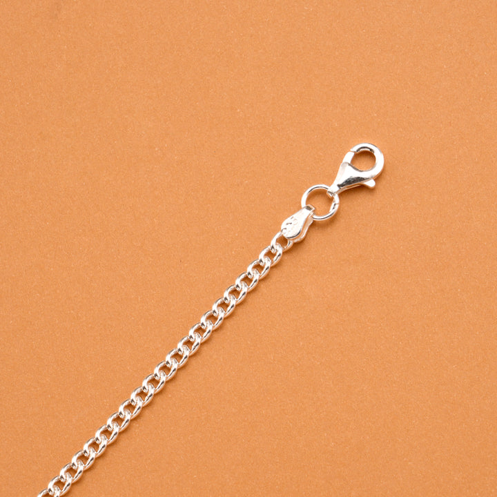 Tiny Yellow Enamel Doll Silver Baby Bracelet