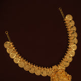 Heritage Lakshmi Pendant with Coin Gold Necklace
