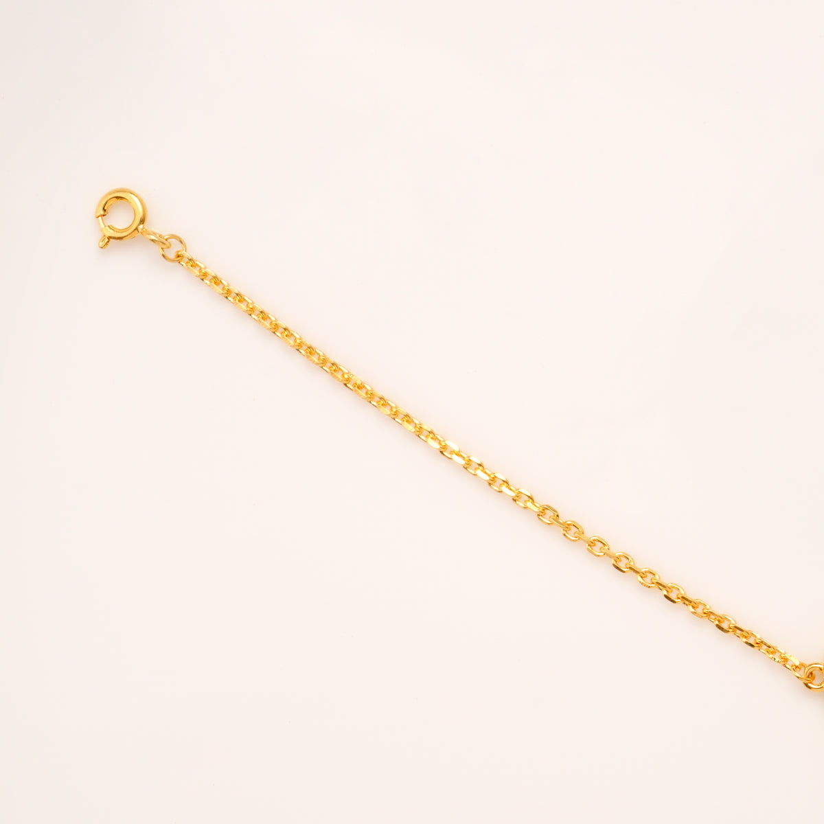 Mother of Pearl & CZ Heart Bracelet