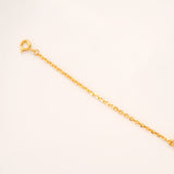 Mother of Pearl & CZ Heart Bracelet