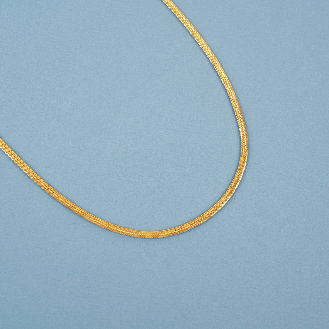 Premium Plain Sleek Gold Chain