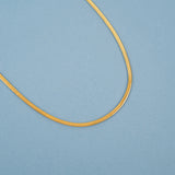 Premium Plain Sleek Gold Chain
