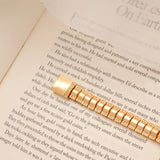 Geometric Pattern Golden Bracelet for Men