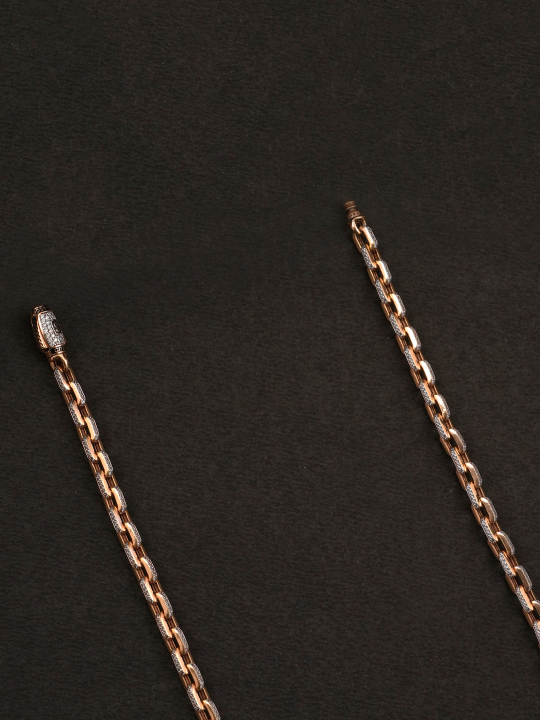 Rose Gold Hermes Links Men Chain