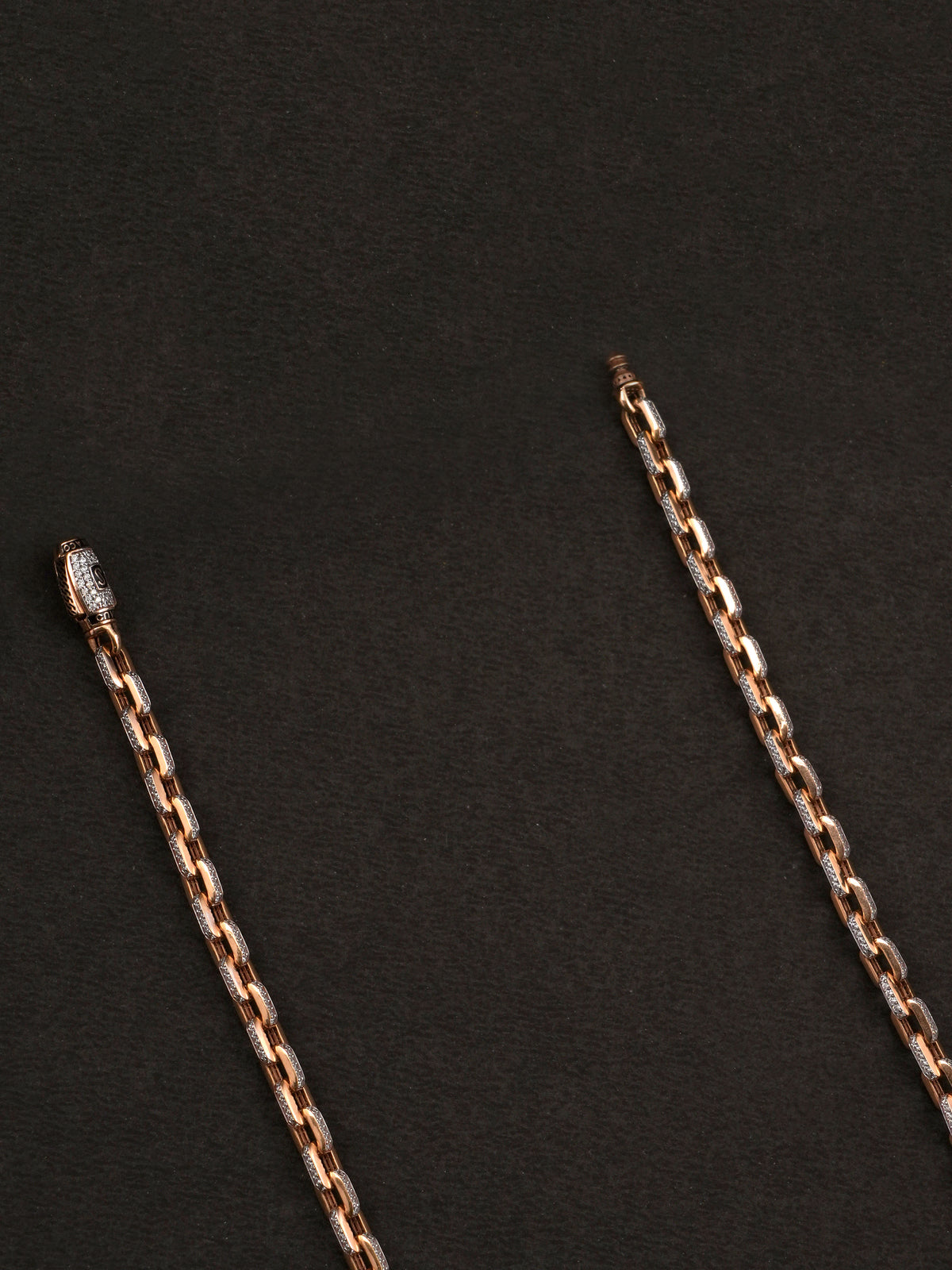Rose Gold Hermes Links Men Chain