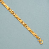 Supreme Nawabi Design Gold Bracelet for Men