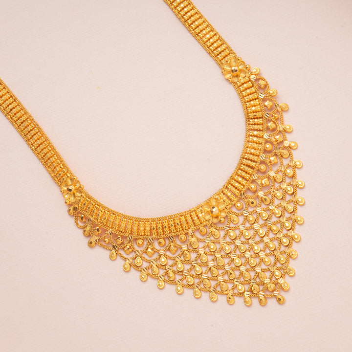 Calcutta Pattern Wedding Gold Haram