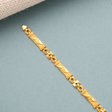 Supreme Nawabi Design Gold Bracelet for Men