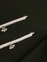 Women's Attigai Muthu Silver Anklet