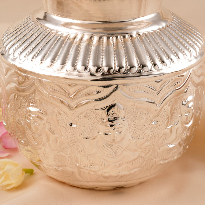 Divine Ashtalakshmi Silver Kalasam