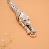 Flexible Jaguar Silver Bracelet for Men