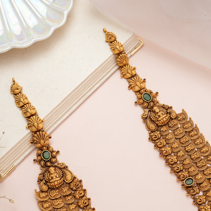 Triple Layer Kasu Mala Bridal Haram