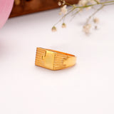 Classic Gents Casting Golden Ring