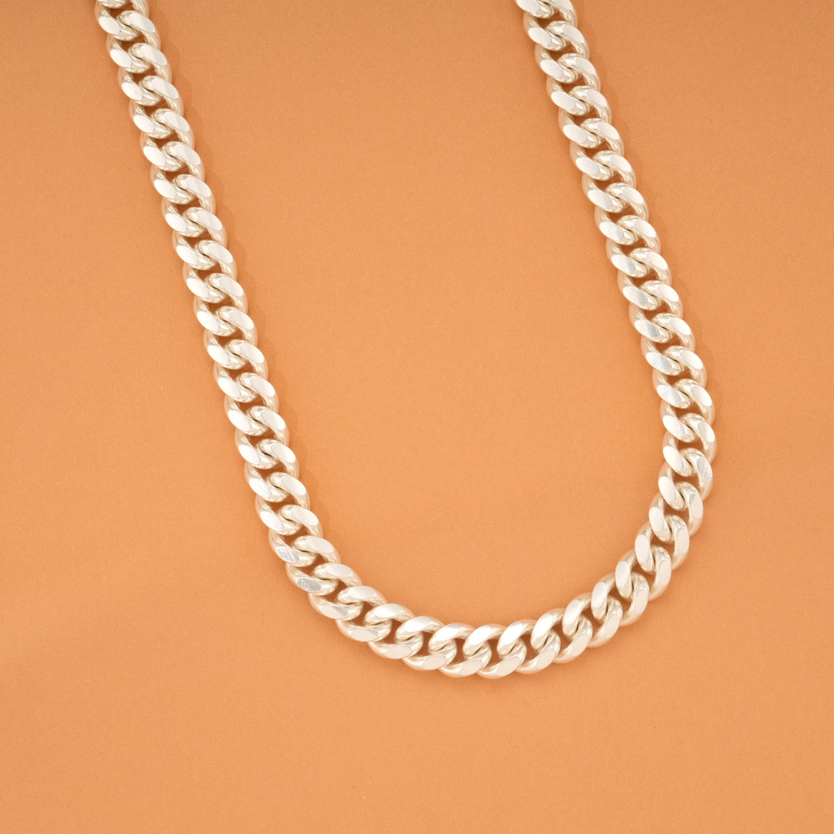 Cuban Silver Heavy Chain for Men