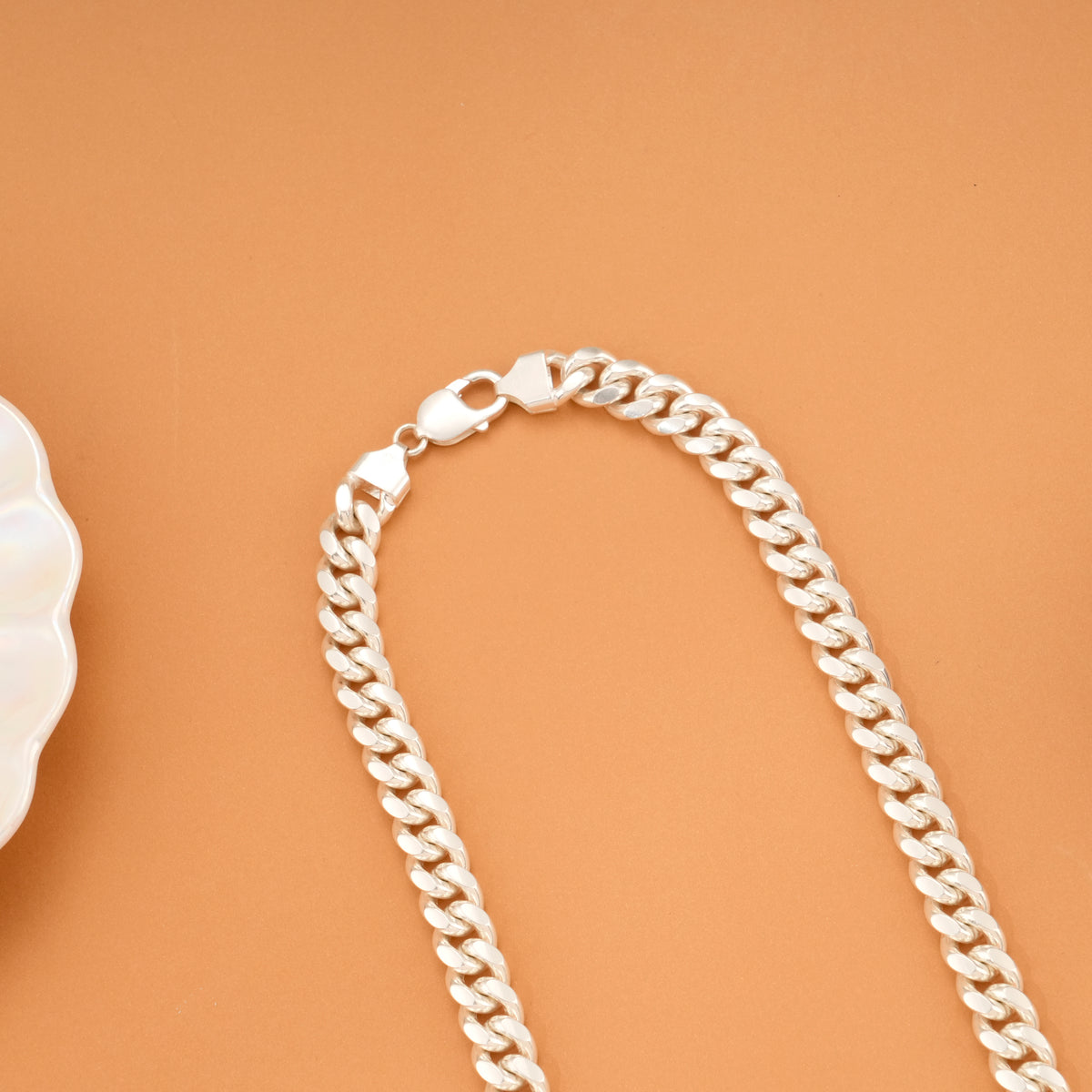 Cuban Silver Heavy Chain for Men