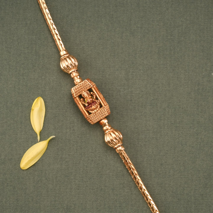 Lakshmi with Modern Mugappu Chain