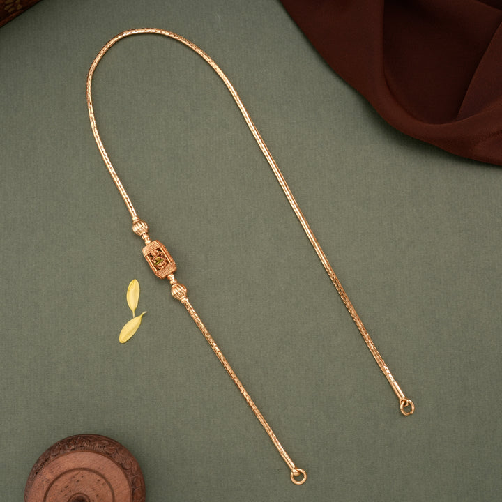 Lakshmi with Modern Mugappu Chain