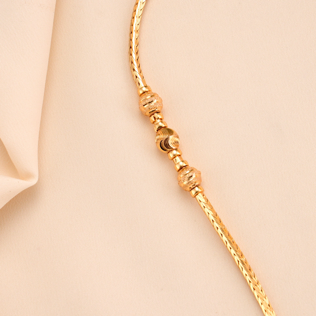Royal Golden Ball Mugappu Chain