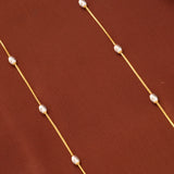 Heritage Dual Tone Beads Plain Gold Chain