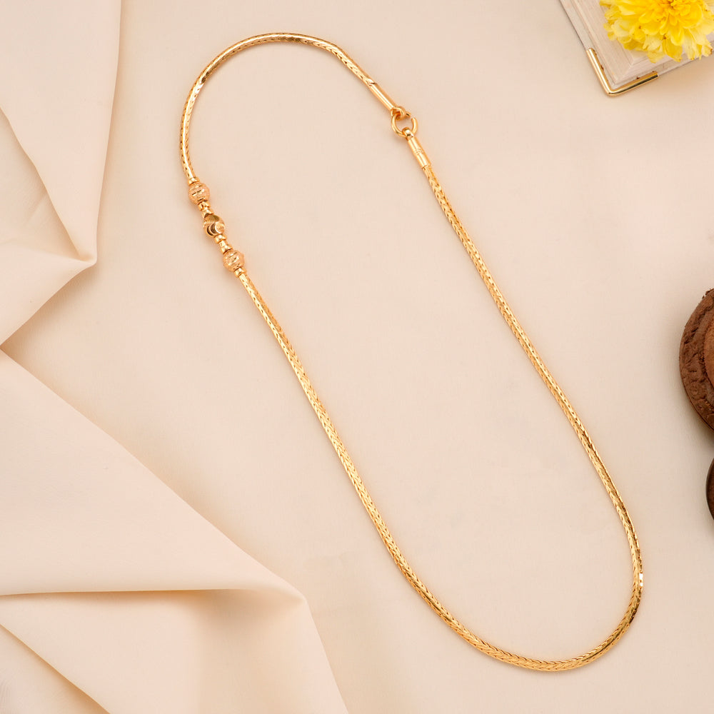 Royal Golden Ball Mugappu Chain
